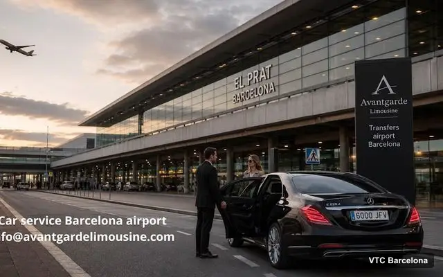 Alquiler coche con conductor Barcelona, servicio de VTC en Barcelona