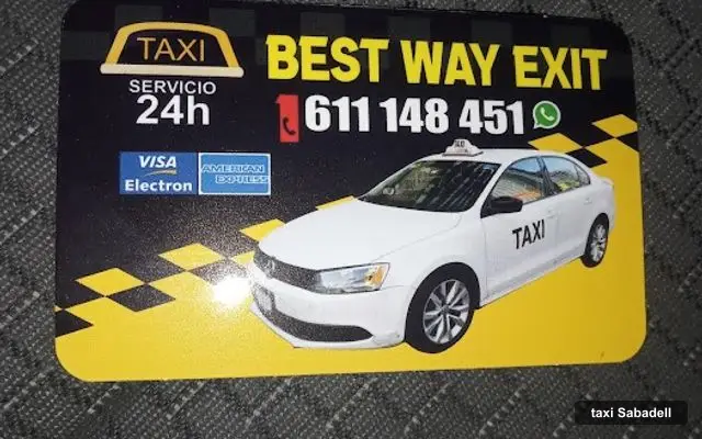 Best way exit taxi Sabadell, servicio de taxi en Sabadell