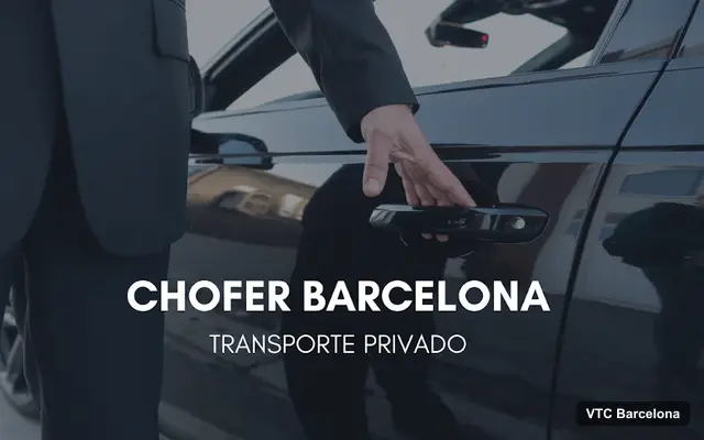 Chofer Barcelona, servei de VTC a Barcelona
