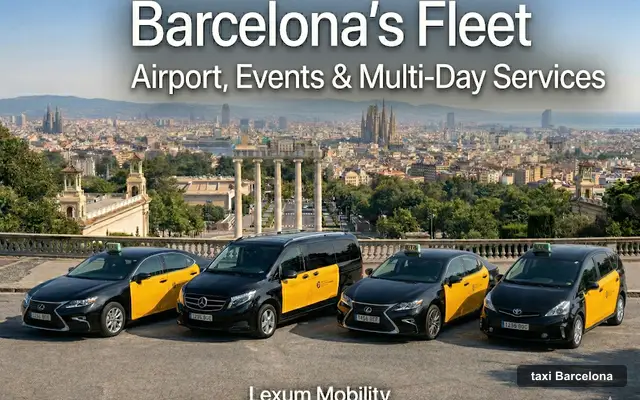 Lexum Mobility, taxi company in Barcelona