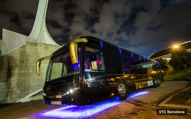 Partybus Bcn, servicio de VTC en Barcelona