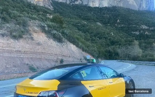 Taxi Barcelona Tesla, servicio de taxi en Barcelona