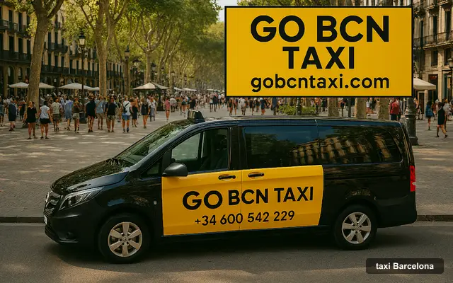 Taxi Rambla Sr. Josep / taxi Barcelona / taxi airport, servei de taxi a Barcelona
