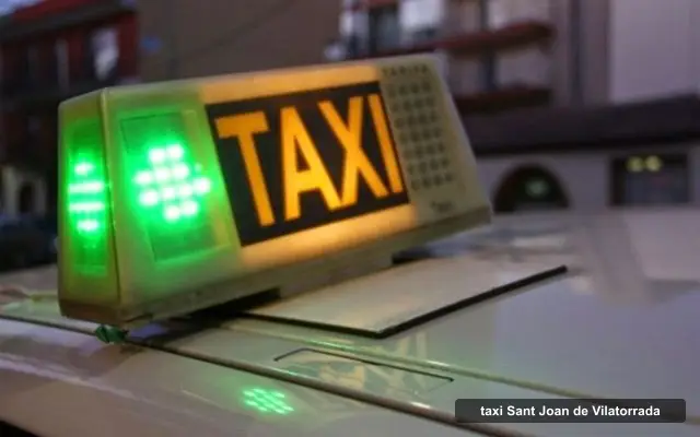 Taxi Reche Igualada, servei de taxi a Sant Joan de Vilatorrada
