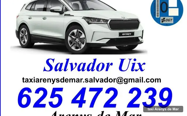 Taxi Salvador Uix, servicio de taxi en Arenys de Mar