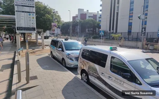 Taxi Santa Susanna, servicio de taxi en Santa Susanna