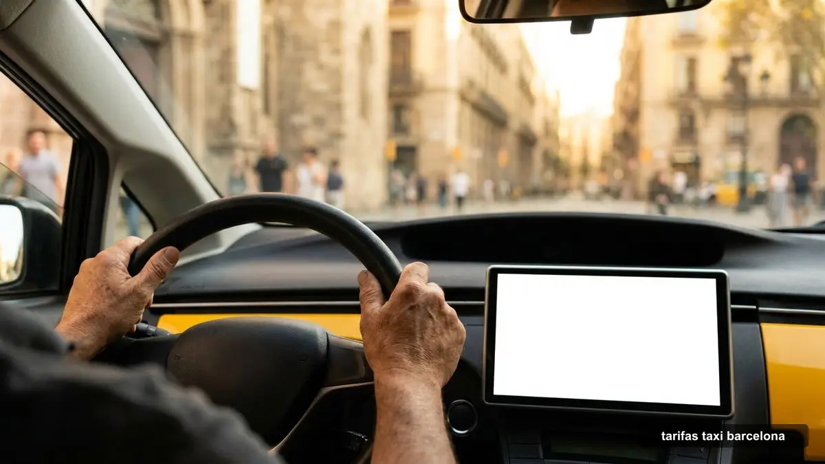 Tarifas de taxi en Barcelona 2026