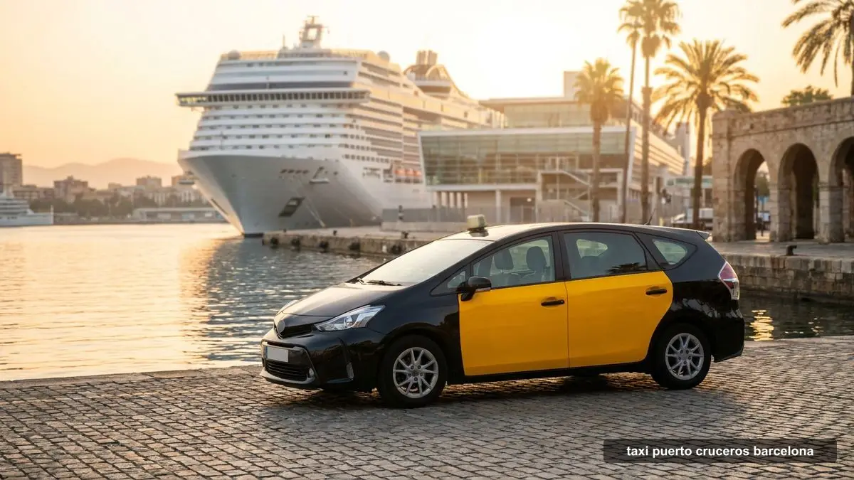 Taxi Barcelona puerto de cruceros